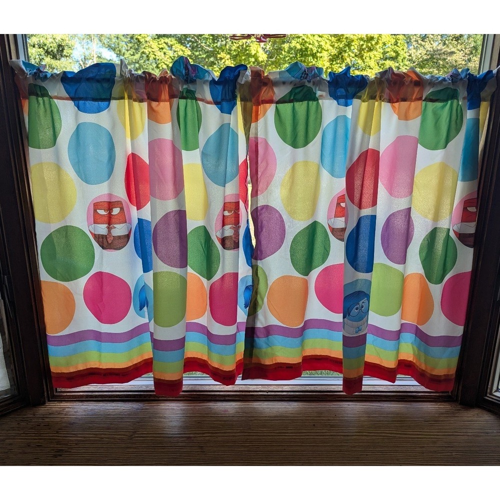 Disney Inside out curtains